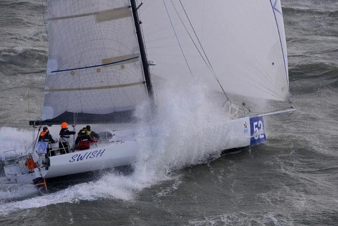 Swish, Roderick Knowles' Class40 © Rick Tomlinson / RORC http://www.rorc.org